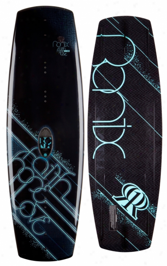 Ronix Faith Trust Love Wakeboard Black/stephanie Blue 136