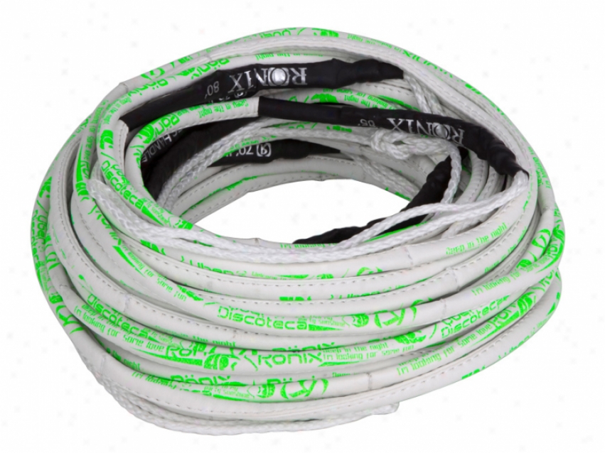 Ronix Frank Synthetic 80&apos; 6 Section Mainline White