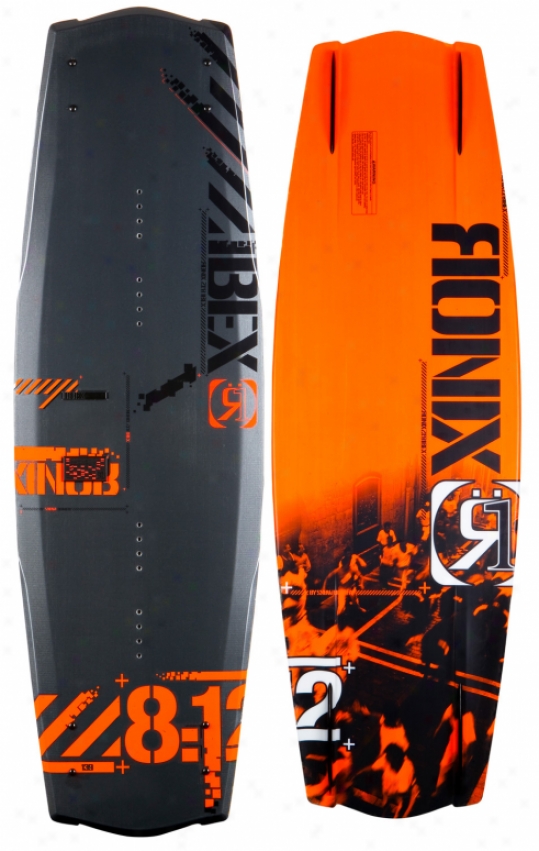 Ronix Ibex Atr Edition Wakeboard Smoke Magma 134