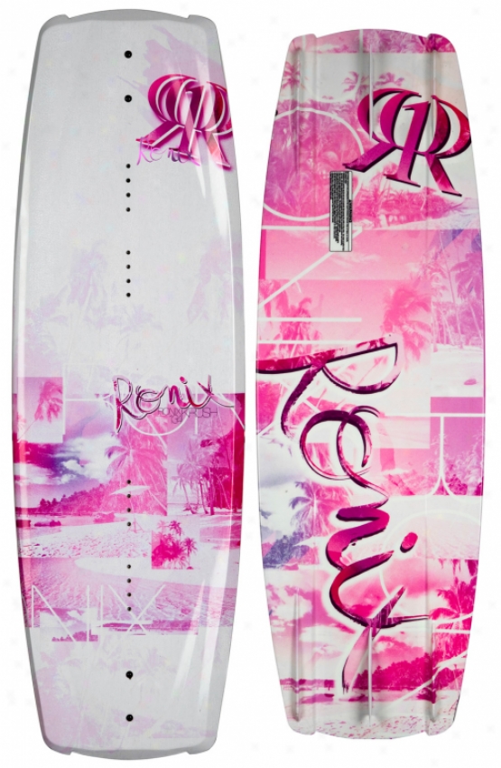 Ronix Krush Wakeboard White/sparkle Pink/purple 128