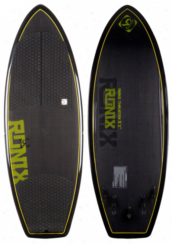 Ronix Parks Carbon Thruster Wakesurf Board 4&apos;7&quot;