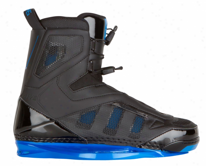 Ronix Parks Wakeboard Boots Obsidian/hadron Blue