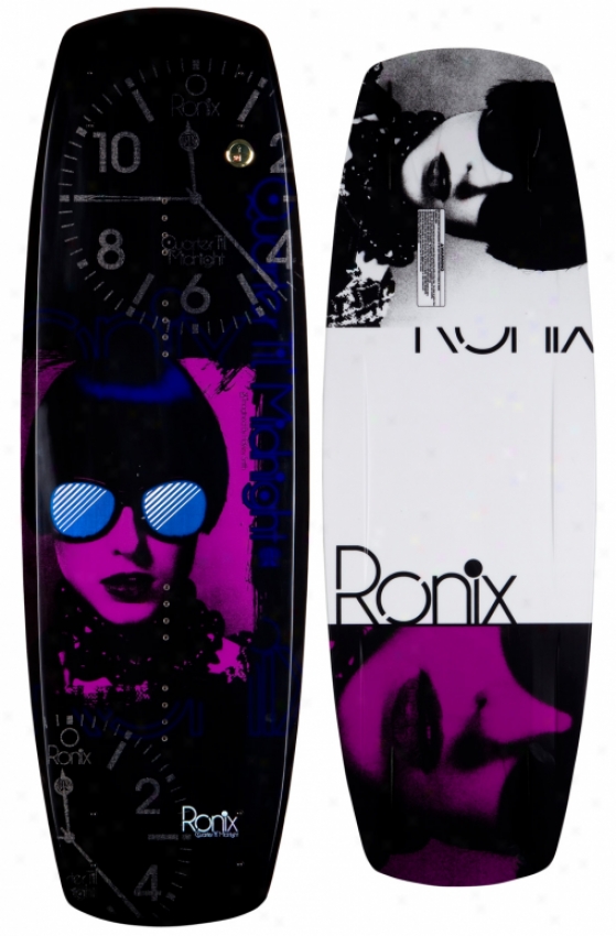 Ronix Quarter Til Midnight Wakeboard Black/cobalt/indigo 134