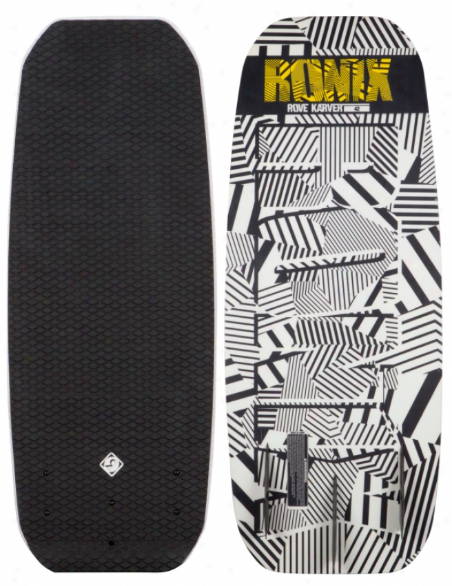 Ronix Rove Karver Wakeskate Zebra 40&quot;