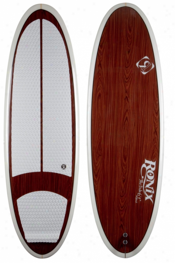 Ronix The Dike Wakesurf Board Wood 6&apos;1&quot;