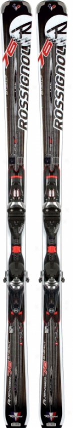 Rossignol Avwnger 76 Baslt Tpi2 Skis W/ Axium 120 Bindings