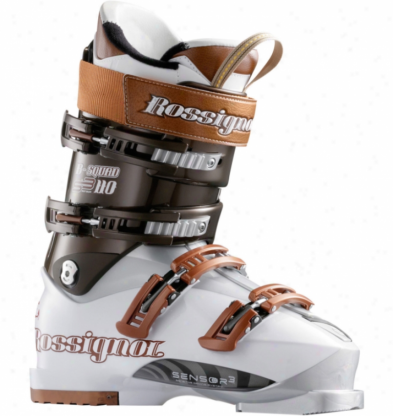 Rossignol B-squad Pro 120 Ski Boots Comp Wht/cop