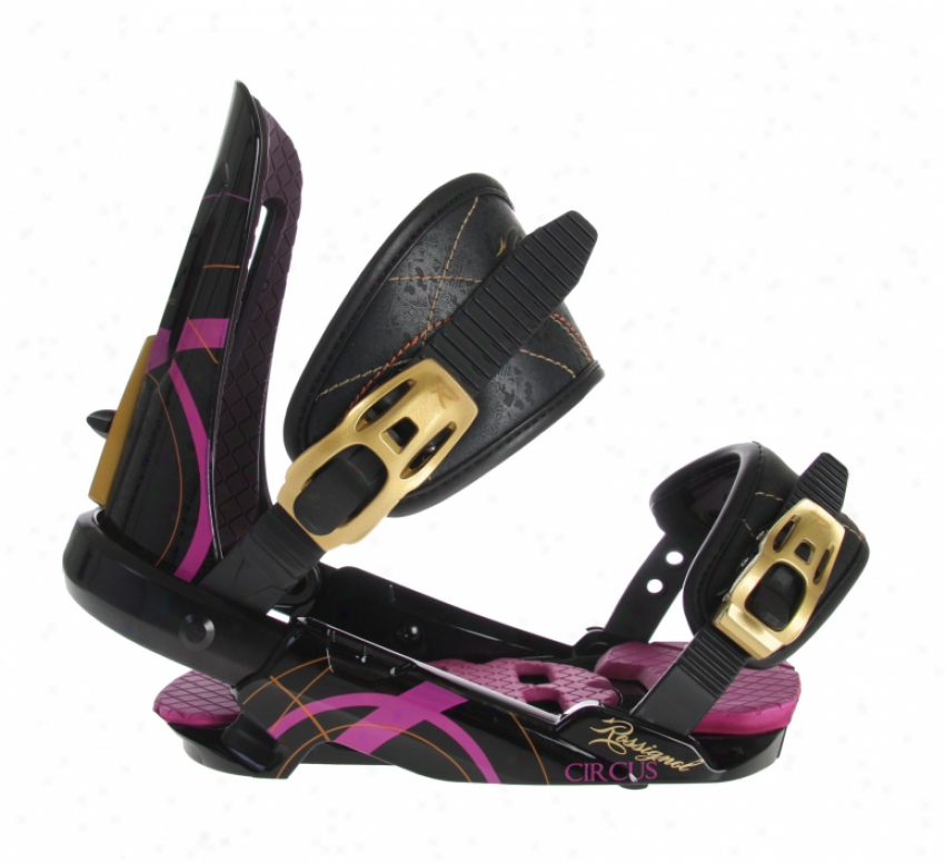 Rossignol Circuz Snowboard Bindings Black/gold