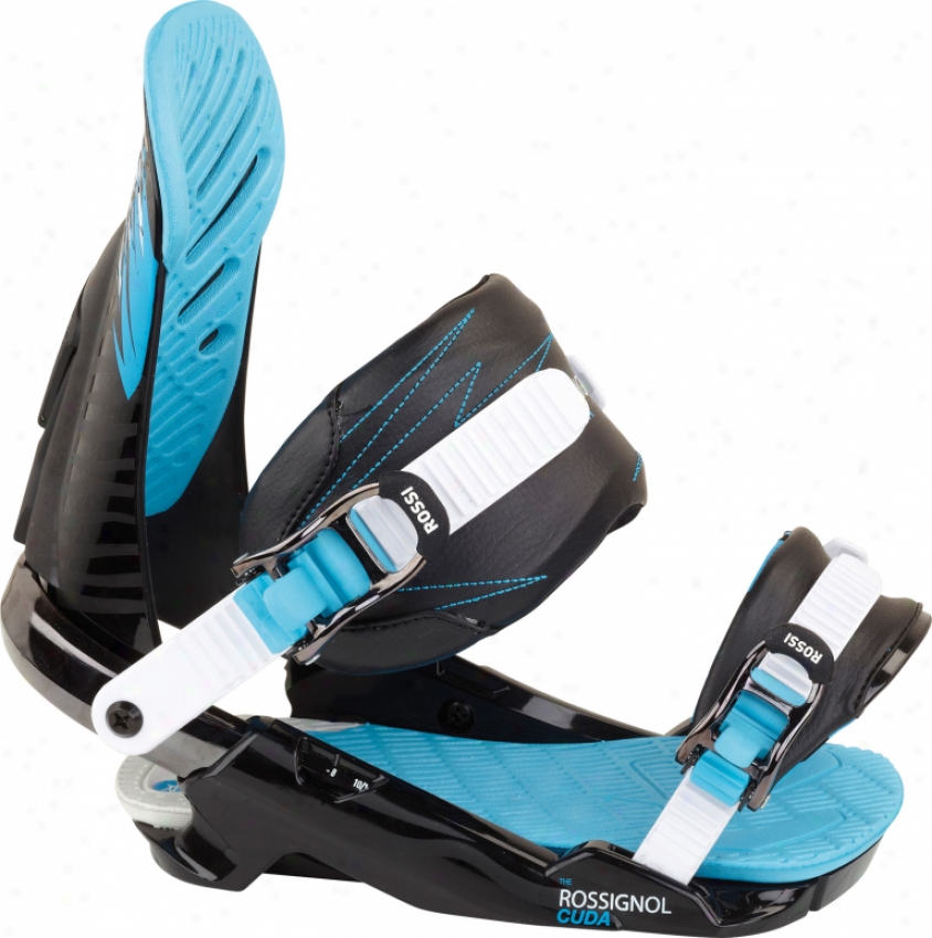 Rossignol Cuda V1 Snowboard Bindings Black/blue