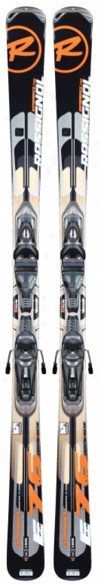 Rossignol Experience 76 Aramide Tp12 Skis W/ Axium 110 Bindings Dark Grey