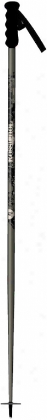 Rossignol Freeski 50 Ski Poles Black