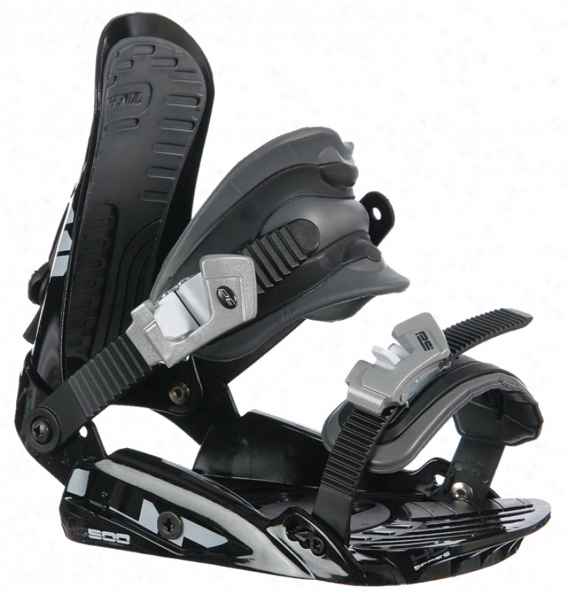 Rossignol Hc500 Snowboard Bindings Black/silver