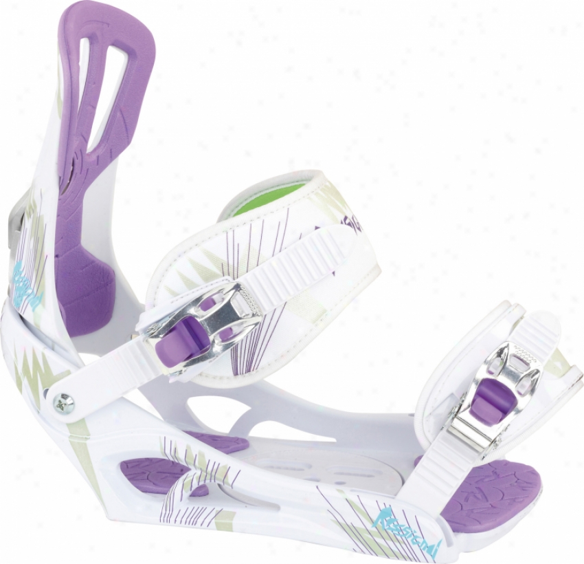 Rossignol Myth Snowboard Bindings White