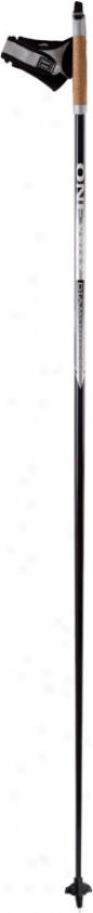 Rossignol Oneawy Diamond 630 Av Bark of the Cross Country Ski Poles Black