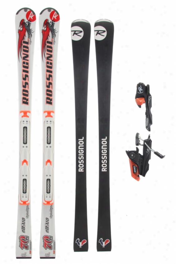 Rossignol Strato 70 Ltd Ti Tpi2 Skis W/ Axial 120s Bindings