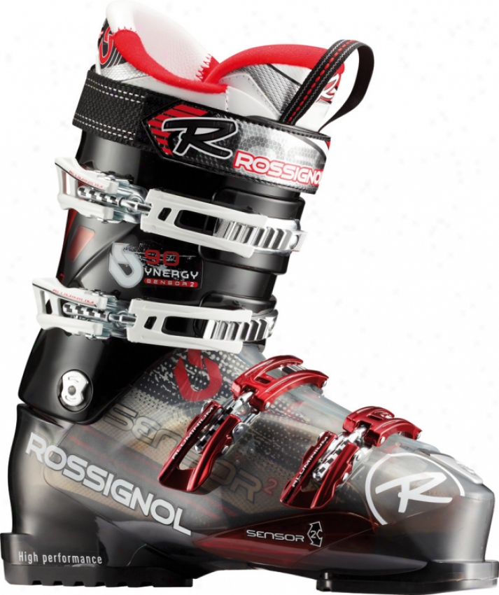 Rossignol Synergy Sensor2 90 Ski Boots Black/red