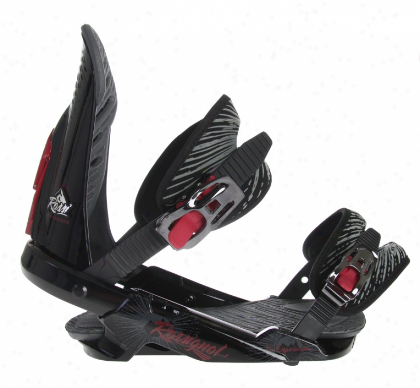 Rossignol The Experience Snowboard Bindings Red/black