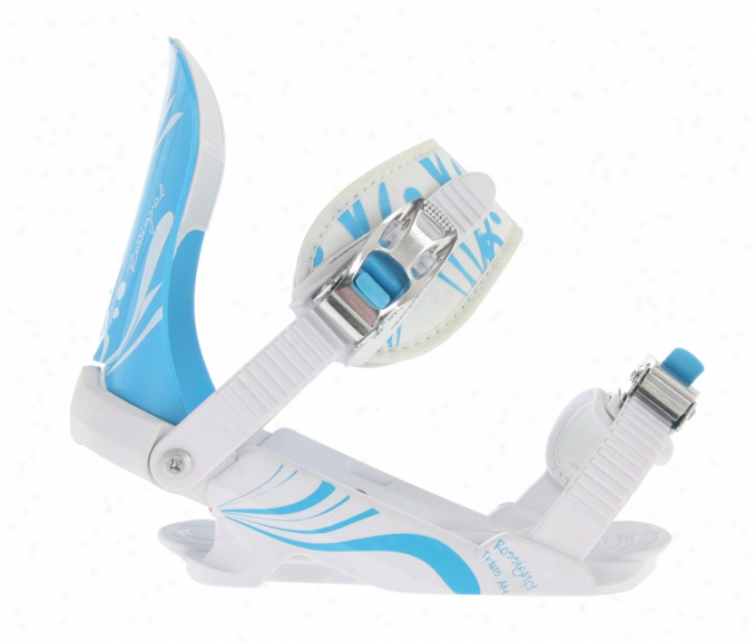 Rossignol Trans Am V2 Snowboard Bindings White