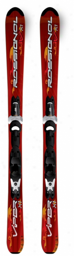 Rossignol Viper X1 Jr Skis W/ Comp J Bindings