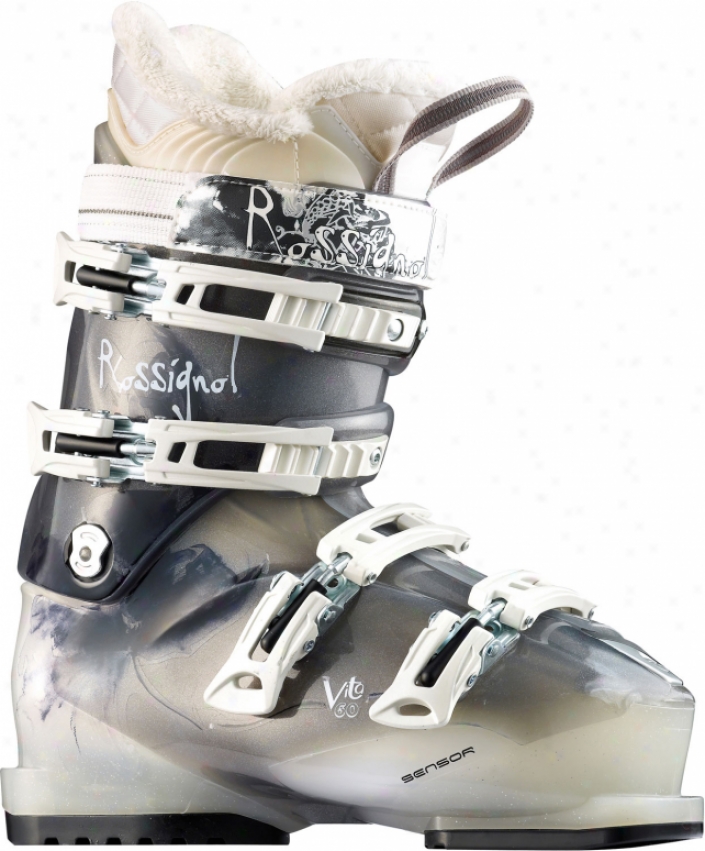 Rossignol Vita Sensor 60 Ski Boots Black Transparent