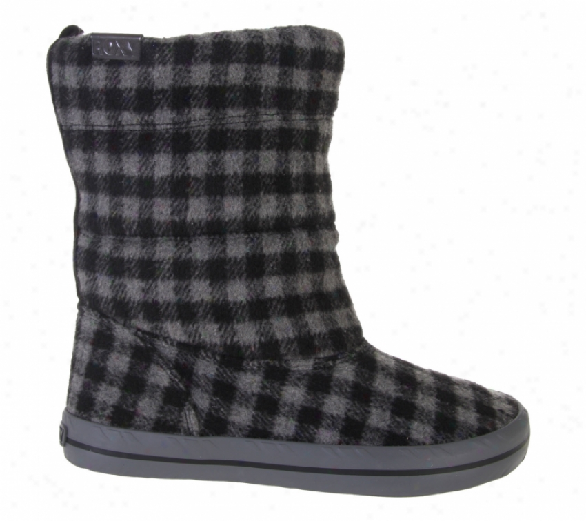 Roxy Juneau Boots Blakc Grey