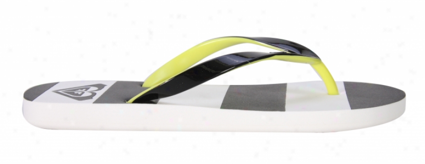 Roxy Tahiti Sandals Black/white