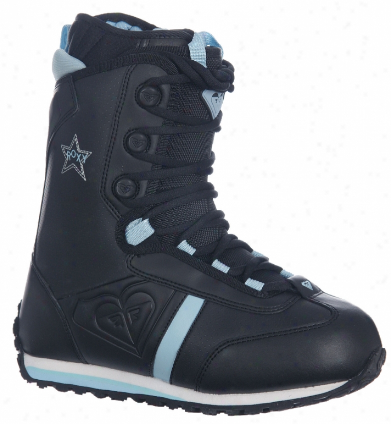 Roxy Track Lace Snowboard Boots Black