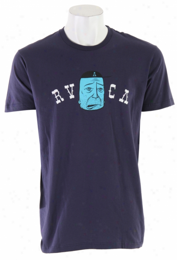 Rvca Twiet T-shirt Navy