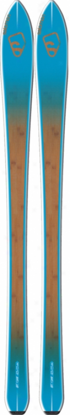 Salomon Bbr 7.9 Skis Blue/brown