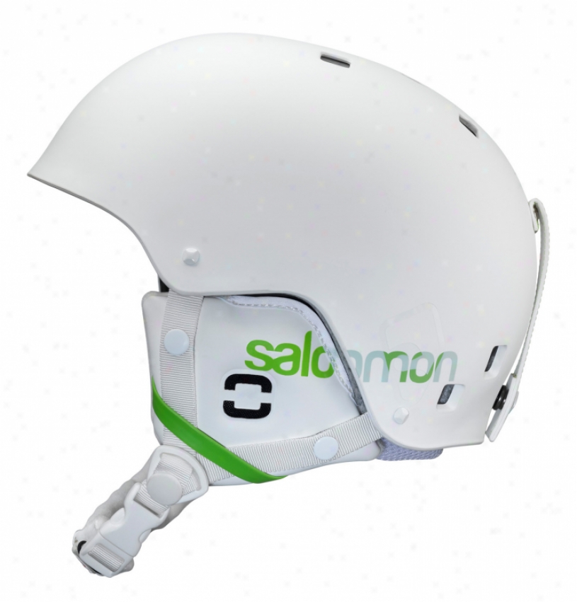 Salomon Brigade Ski Hrlmet Translucent White Matte