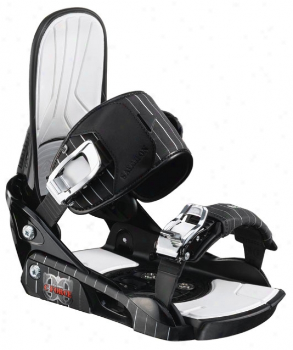 Salomon C Force Snowboard Bindings Black/white