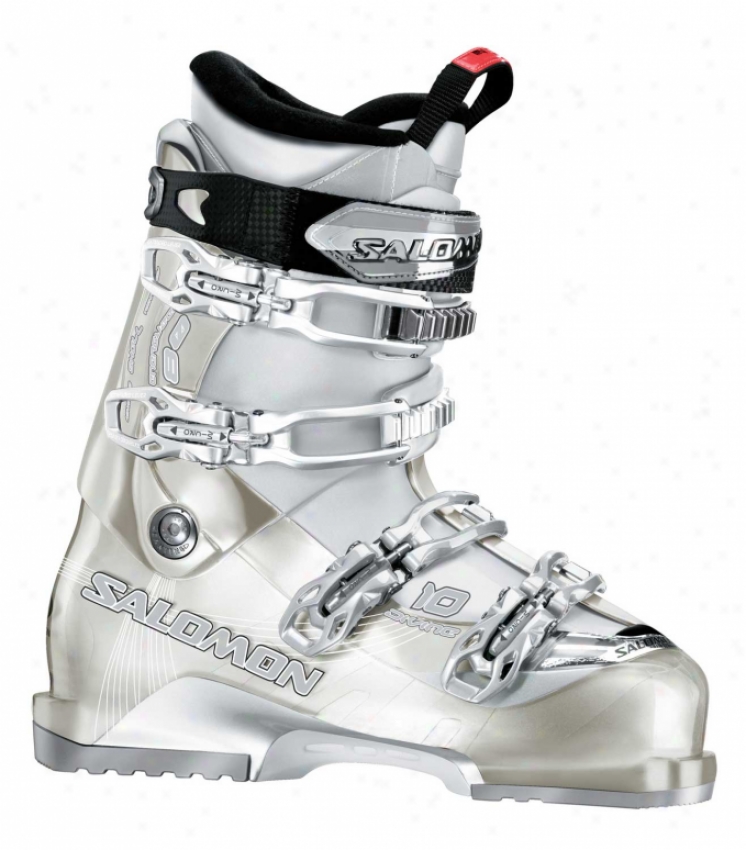 Salomon Divine 10 Ski Boots White/white Pearl