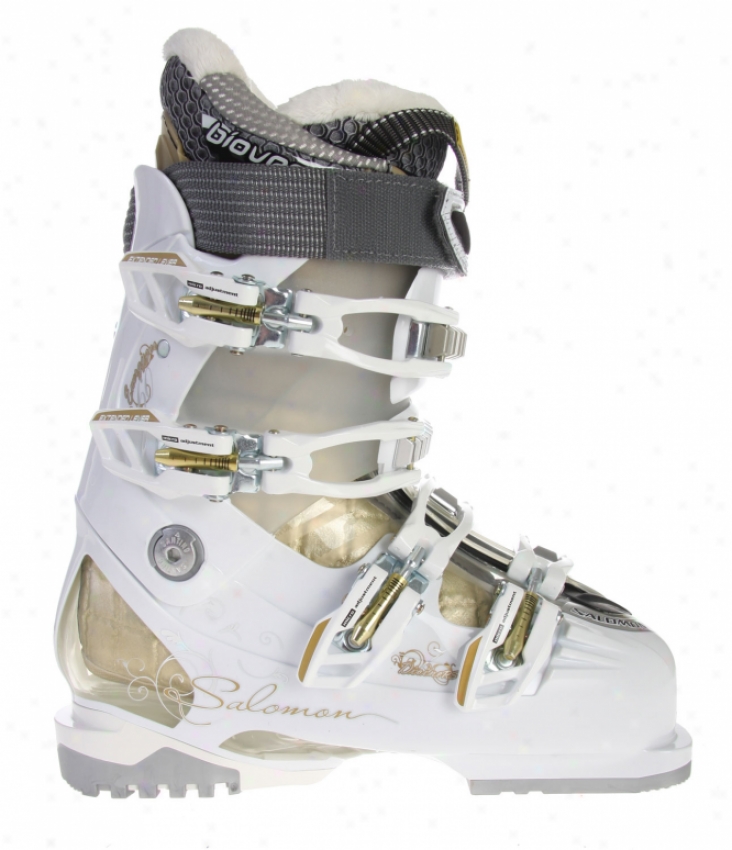 Salomon Divine Rs 7 Ski Boots White/gold