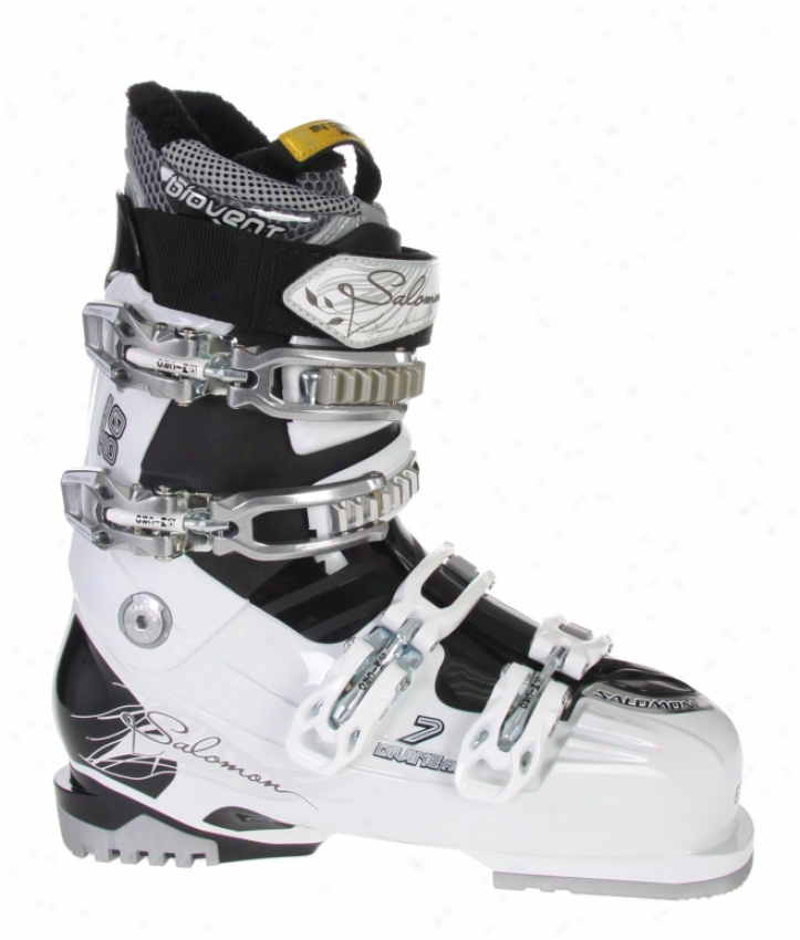 Salomon iDvine Rs 7 Ski Boots White/pearl/black