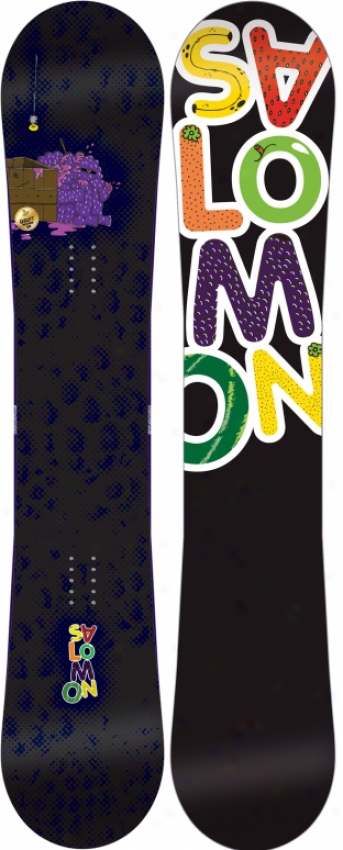 Salomon Drift Rocker Snowboard Black 154