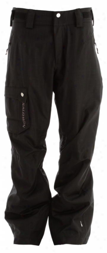 Salomon Fantasy Ii Ski Pants Black