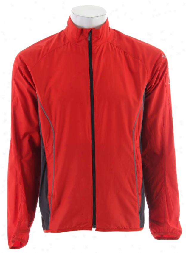 Salomon Fast Iii Jacket Red Pepper/asphalt