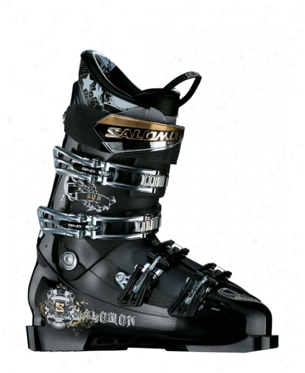 Salomon Gun Ski Boots Crystal Trans