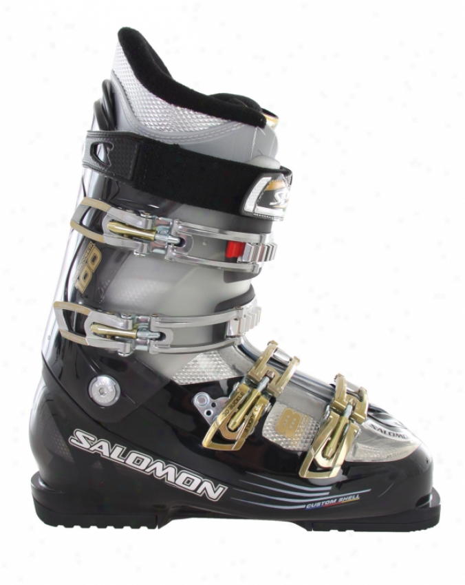 Salomon Impact 8 Cs Ski Boots Black Tran/crytl