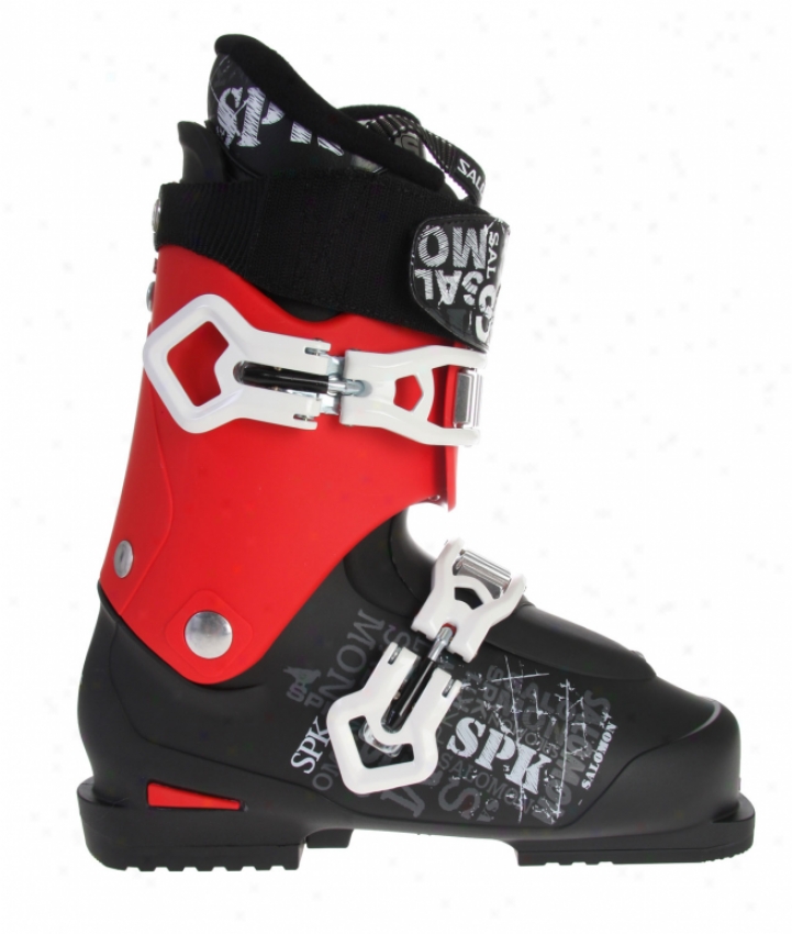 Salomon Kreation Ski Boots Black/red