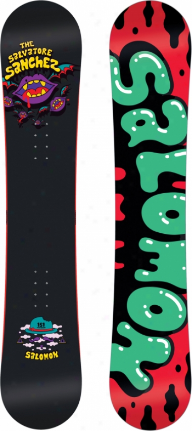 Salomon Salvatore Sanchez Wide Snowboard Black 148