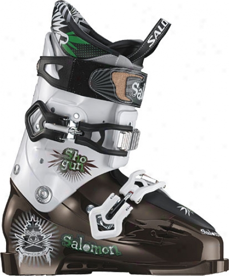 Salomon Shogun Ski Boots Brown/white