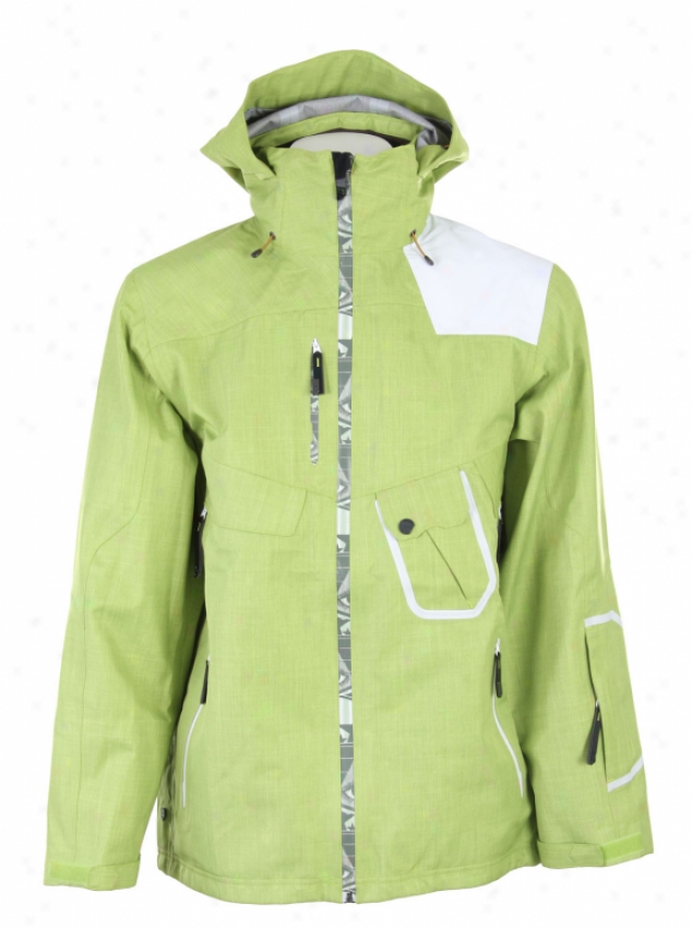 Salomon Sideways 3l Jacket Chemical Green