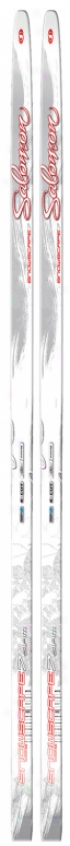 Salomon Snowscape 7 Siam Skis White/red