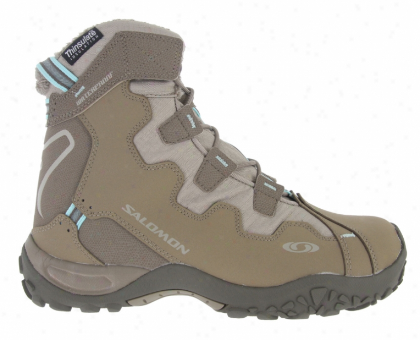 Salomon Snowtrip Ts Casual Boots Thyme/marjorum/aqua