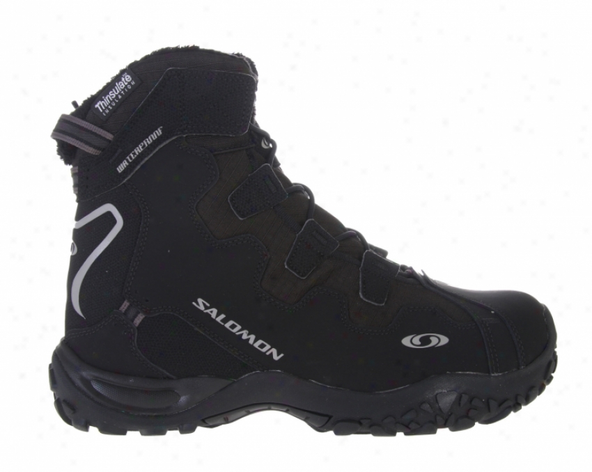 Salomon Snowtrip Ts Waterproof Boots Black/black/black