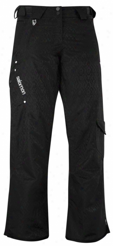 Salomon Superstition Ski Pants Black