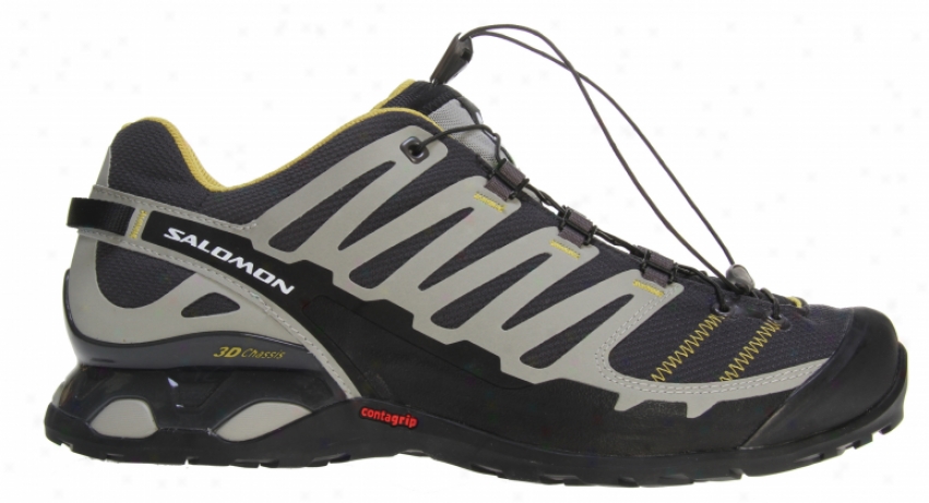 Salomon X-over Hiking Shoes Asphalt/titanium/lemon Curry