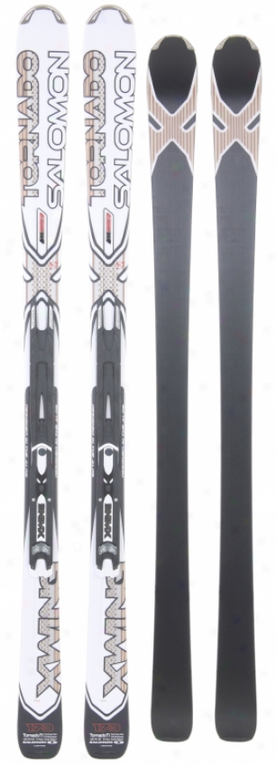 Salomon X Pennon Tornado Ti Skis W/ Z12 B80 Bindings