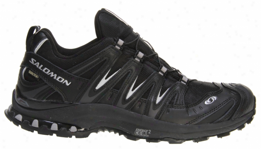 Salomon Xa Pro 3d Ultra 2 Gtx Hiking Shoes Black/black/peeter